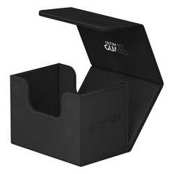 Ultimate Guard SideWinder Deck Case 80+ Standard Size XenoSkin Monocolor Black