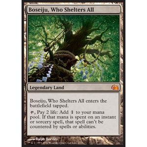 Magic löskort: From the Vault: Realms: Boseiju, Who Shelters All (Foil)