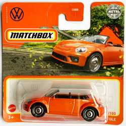 Matchbox:2019 Volkswagen Beetle Convertible orange - Moving Parts (1/64)