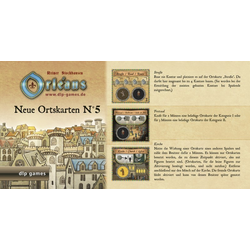 Orléans: Neue Ortskarten Nr.5 - Mini-expansion (DE/EN)