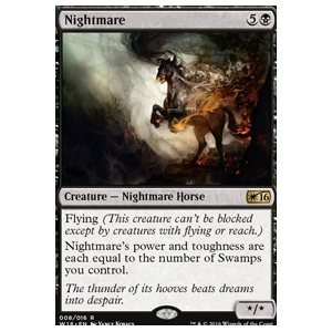 Magic löskort: Welcome Deck 2016: Nightmare