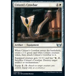 Magic löskort: Streets Of New Capenna: Citizen's Crowbar (Foil)