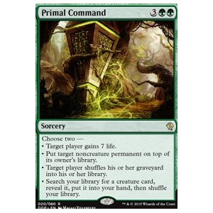 Magic löskort: Duel Decks: Zendikar vs Eldrazi: Primal Command