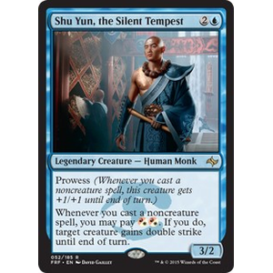 Magic löskort: Fate Reforged: Shu Yun, the Silent Tempest