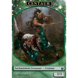 Magic löskort: Born of the Gods: Centaur Token