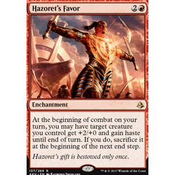 Magic löskort: Amonkhet: Hazoret's Favor