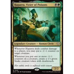 Magic löskort: Magic: Commander: Lorwyn Eclipsed: Hapatra, Vizier of Poisons