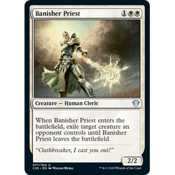 Magic löskort: Commander 2020: Banisher Priest