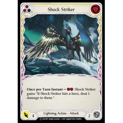 FaB Löskort: Tales of Aria Unlimited: Shock Striker (Yellow) (Rainbow Foil)