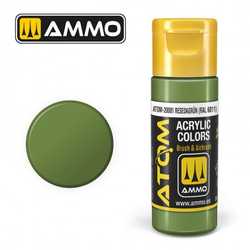 ATOM COLOR Resedagrün RAL 6011 - 20 ml