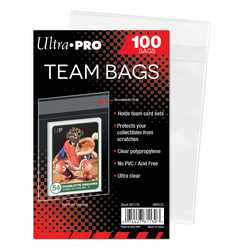 Teambags Soft Resealable Clear (100) (Ultra Pro)