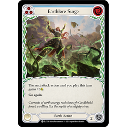 FaB Löskort: Tales of Aria 1st Edition: Earthlore Surge (Blue)