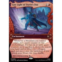 Magic löskort: The Hobbit: Last Light of Durin's Day (alternative art)