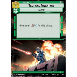 Star Wars: Unlimited Löskort: Spark of Rebellion: Tactical Advantage (Hyperspace) (Foil)