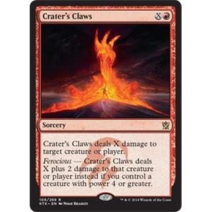 Magic löskort: Khans of Tarkir: Crater's Claws (Foil)