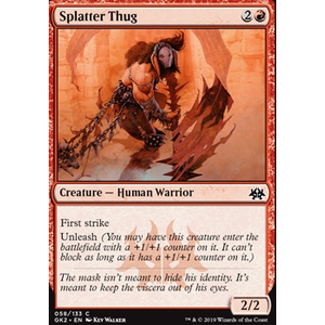 Magic löskort: Ravnica Allegiance Guild Kits: Splatter Thug