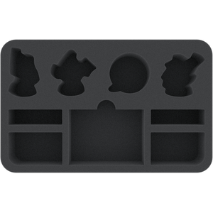 Feldherr Warhammer Underworlds: 50mm half-size foam tray for Shadespire Magore’s Fiends