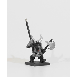Orcs & Goblins: Black Orc Standard (Metall, Inkomplett)