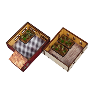 Pre-Painted WW2 Normandy Restaurant (15mm)