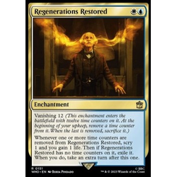 Magic löskort: Universes Beyond: Doctor Who: Regenerations Restored