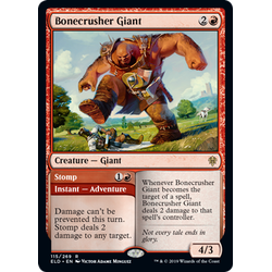 Magic löskort: Throne of Eldraine: Bonecrusher Giant