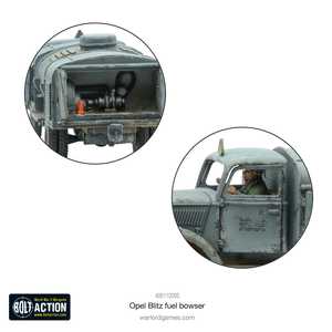 German - Opel Blitz/Maultier Fuel Bowser (Plastic/Metal/Resin)