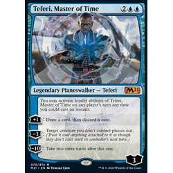 Magic löskort: Core Set 2021: Teferi, Master of Time