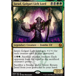 Magic löskort: Guild Kits: Jarad, Golgari Lich Lord