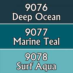 Master Series Paint Triad - Ocean Colors