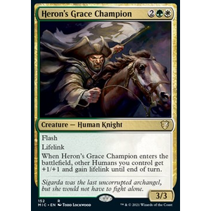 Magic löskort: Commander: Innistrad: Midnight Hunt: Heron's Grace Champion
