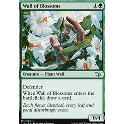 Magic löskort: Commander 2015: Wall of Blossoms