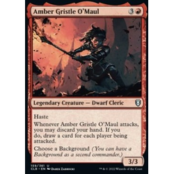 Magic löskort: Commander Legends: Battle for Baldur's Gate: Amber Gristle O'Maul (Foil)