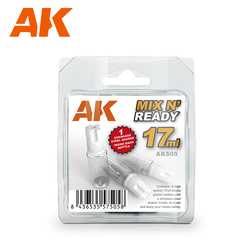 Mix n' Ready Empty Mixing Drop Bottles (6 x 17ml)