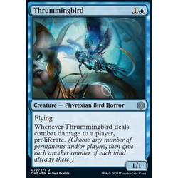 Magic löskort: Phyrexia: All Will Be One: Thrummingbird