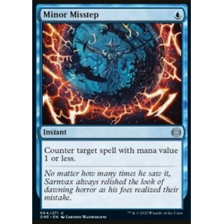 Magic löskort: Phyrexia: All Will Be One: Minor Misstep (Foil)