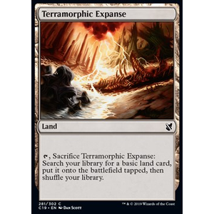 Magic löskort: Commander 2019: Terramorphic Expanse