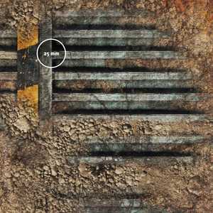 PWork Wargames Mat: Industrial Ruins 44x60" (~112x153cm) (Neoprene)