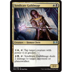 Magic löskort: Ravnica Allegiance: Syndicate Guildmage (Foil)