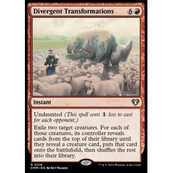 Magic löskort: Commander Masters: Divergent Transformations