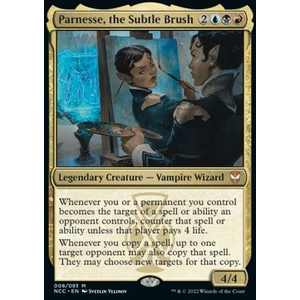 Magic löskort: Commander: Streets of New Capenna: Parnesse, the Subtle Brush (Foil)