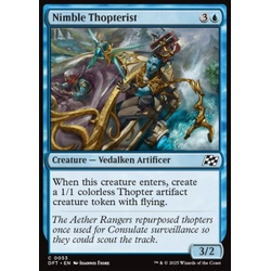 Magic löskort: Magic: Aetherdrift: Nimble Thopterist