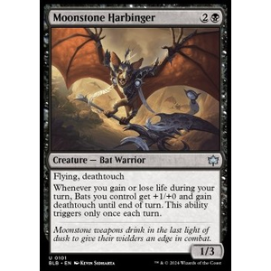 Magic löskort: Bloomburrow: Moonstone Harbinger