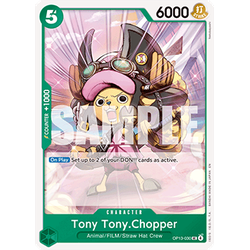 One Piece Löskort: Carrying on his Will: Tony Tony.Chopper