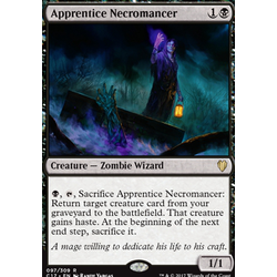 Magic löskort: Commander 2017: Apprentice Necromancer