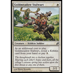 Magic löskort: Lorwyn: Goldmeadow Stalwart