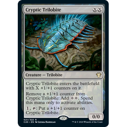 Magic löskort: Commander 2020: Cryptic Trilobite