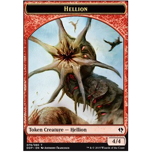 Magic löskort: Duel Decks: Zendikar vs Eldrazi: Hellion Token
