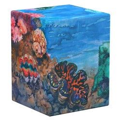 Ultimate Guard RTE Boulder™ Deck Case 100+ Standard Size "Coral Places" - Seablue Hush