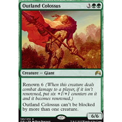 Magic löskort: Origins: Outland Colossus
