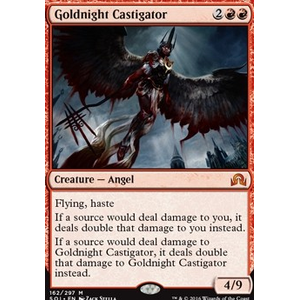 Magic löskort: Shadows over Innistrad: Goldnight Castigator (foil)